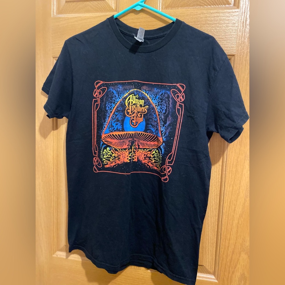 Psychedelic Black Graphic Tee